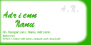 adrienn nanu business card